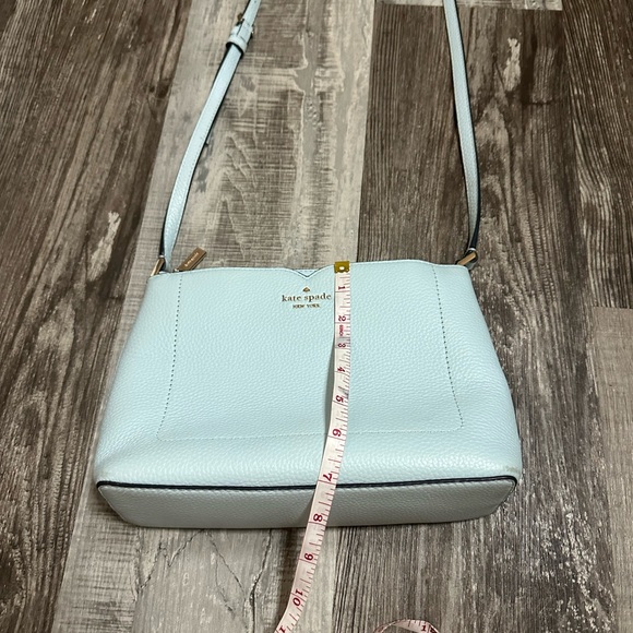 Kate spade light baby blue crossbody bag purse - Picture 13 of 14